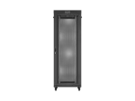 SZAFA INSTALACYJNA RACK STOJĄCA 19" 47U 800X1000 CZARNA DRZWI PERFOROWANE LCD LANBERG (FLAT PACK) V2
