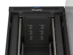 SZAFA INSTALACYJNA RACK STOJĄCA 19" 47U 800X1000 CZARNA DRZWI PRZESZKLONE LCD LANBERG (FLAT PACK) V2