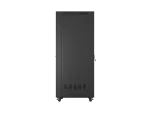 SZAFA INSTALACYJNA RACK STOJĄCA 19" 47U 800X1000 CZARNA DRZWI PRZESZKLONE LCD LANBERG (FLAT PACK) V2