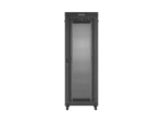 SZAFA INSTALACYJNA RACK STOJĄCA 19" 47U 800X1200 CZARNA DRZWI PERFOROWANE LCD LANBERG (FLAT PACK) V2