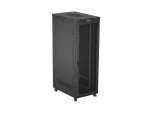 SZAFA INSTALACYJNA RACK STOJĄCA 19" 47U 800X1200 CZARNA DRZWI PERFOROWANE LCD LANBERG (FLAT PACK) V2