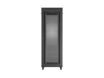 SZAFA INSTALACYJNA RACK STOJĄCA 19" 47U 800X1200 CZARNA DRZWI PERFOROWANE LCD LANBERG (FLAT PACK) V2