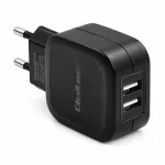 Qoltec Ładowarka sieciowa 12W | 5V | 2.4A | 2xUSB