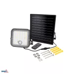 NAŚWIETLACZ SOLARNY LED SOLPAR 10W 1500LM 3000/4000K IP65 CZARNY CZ. PIR