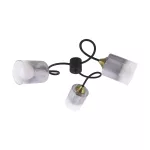 Oprawa sufitowa PAKSA E27 3G BLACK/GOLD