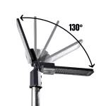 Oprawa uliczna ADARA LED 200W regulacja kąta 24000lm 4000K IP65 230V antracyt / aluminium