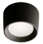 Oprawa sufitowa LIVIA 160 FROSTED Fumagalli GX53 LED CCT 10W 160 mm 3000K/4000K/6500K SET IP55 230V czarny / tworzywo sztuczne