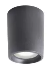 Oprawa sufitowa LIVIA 180 FROSTED Fumagalli E27 POWER LED CCT 15W 180 mm 3000K/4000K SET IP44 230V czarny / tworzywo sztuczne