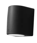 Oprawa elewacyjna MARTA 160-1L FROSTED Fumagalli GX53 LED CCT 10W 192 mm 3000K/4000K/6500K SET IP55 230V czarny / tworzywo sztuczne