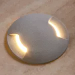 Oprawa najazdowa CECI 120 3L GREY FROSTED Fumagalli GX53 LED CCT 3W średnica 120 mm 3000K/4000K/6500K IP67 szary / tworzywo sztuczne