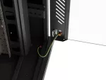 SZAFA INSTALACYJNA RACK STOJĄCA 19" 42U 800X800 CZARNA DRZWI PRZESZKLONE LCD LANBERG (FLAT PACK) V2