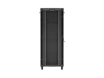 SZAFA INSTALACYJNA RACK STOJĄCA 19" 42U 800X800 CZARNA DRZWI PRZESZKLONE LCD LANBERG (FLAT PACK) V2