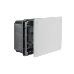 Puszka podtynkowa Pp/t 6 (126x156x70) czarno/biała