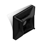 Podstawka montażowa do opasek - samoprzylepna PMS-19-19-UV-100 (100szt.) czarna
