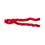 Taśma oznacznikowa i ostrzegawcza TO-2 "czerwona" (200x0,09 - 100mb)