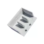 Zaślepka do szyny prądowej Z-10/3F szara