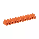 Listwa zaciskowa PS-4P - 12 torowa, 12x4 pomarańczowa