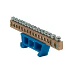 Listwa zaciskowa TH 35-16/25/Nv niebieska