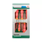 Komplet wkrętaków 1000V 6 elem., czerwone