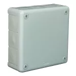 Puszka n/t 118x118x46 IP55 12-wl dł.gum. popiel VP 051-03 szara