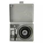 Otwornica do drewna, komplet 8 elementów, szara