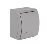 Łącznik schodowy VW 153-03 n/t IP44 popiel szare