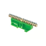 Listwa zaciskowa (izolowana) LZGTH-16p zielona