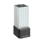Grzałka półprzewodnikowa z wentylatorem GRZW150, PTC aluminium/czarna