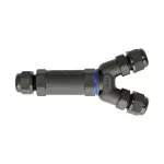 Złączka Kablowa Trójnik SPNTY 525, (5x2,5), IP68 czarna