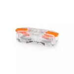 Szybkozłączka Przelotowa CMK-651 transparentny/pomarancz