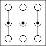 Szybkozłączka Przelotowa Dwuczęściowa CMK-643 transparentny/pomarancz