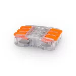 Szybkozłączka Przelotowa CMK-653 transparentny/pomarancz