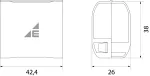 Mufa żelowa CNP3102, GELEBOX, IP68 zielona