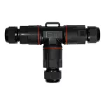 Złączka Kablowa SZPN 295X-3T, 5x1,5, trójnik, IP68 czarna