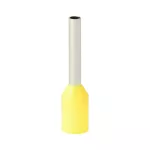 Końcówka tulejkowa izolowana HI 1,0/10-zo żółta (100 szt.) Al/Cu