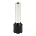 Końcówka tulejkowa izolowana HI 10,0/18-cza czarna (100 szt.) Al/Cu