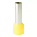 Końcówka tulejkowa izolowana HI 25,0/22-zo żółta (100 szt.) Al/Cu