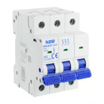 Wyłącznik nadprądowy, 6kA, C, 3-biegunowy, 32A OCB/C32/3P biały