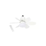 Wentylator LED E27 24W ( 12W+12W) 1200LM, CCT, 38dB