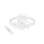 Wentylator sufitowy CRYSTAL 35W ( 20W+15W) 2000LM, 15m2, CCT, 40dB