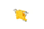 Złączka szynowa 2-przewodowa 35 mm2 żółty ZPK-K35/TS35 zaciski do żył z końcówką kablową A11-1331