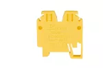 Złączka szynowa 2-przewodowa MINI na TS/TH15 żółty ZUGM-4 A11-4221