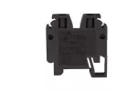 Złączka szynowa 2-przewodowa MINI na TS/TH15 czarny ZUGM-4 A11-4223