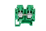 Złączka szynowa 2-przewodowa MINI na TS/TH15 zielony ZUGM-4 A11-4225