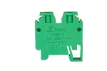 Złączka szynowa 2-przewodowa MINI na TS/TH15 zielony ZUGM-4 A11-4225