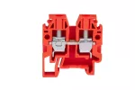 Złączka szynowa 2-przewodowa MINI na TS/TH15 czerwony ZUGM-4 A11-4227