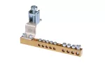 Zacisk ochronny 1x35mm2, 1x16mm2, 3x10mm2, 5x4mm2 mosiądz ZO-0005 A14-0350