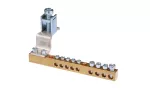 Zacisk ochronny 1x 35mm2, 4x10mm2, 8x4mm2, 1xUZIOM mosiądz ZO-1109 A14-0856