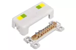 Szyna wyrównawcza do wyrównania potencjału 6x1,5-6mm2, 2x6-25mm2 SWP-G2 SWP-G2 A14-6208