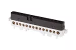 Listwa przyłączeniowa izolowana LPI-14s 14‑otworów 101A IP20 czarna A18-1038